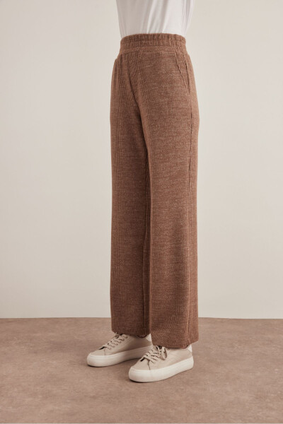 Tricot Waistband Elastic Pants - 4