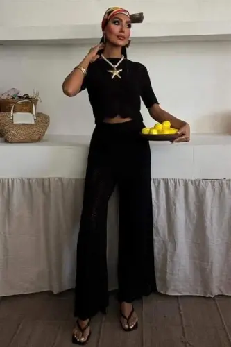 Triko Bluz Shim Ikki qismli kostyum 10084-025 - 3