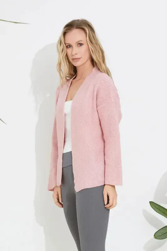 Трико Кардиган-пудра - 4