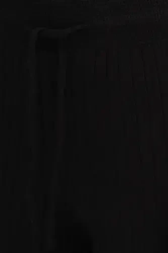 Трикотажные брюки с завязками на талии и резинкой Pn188-c3 - 3