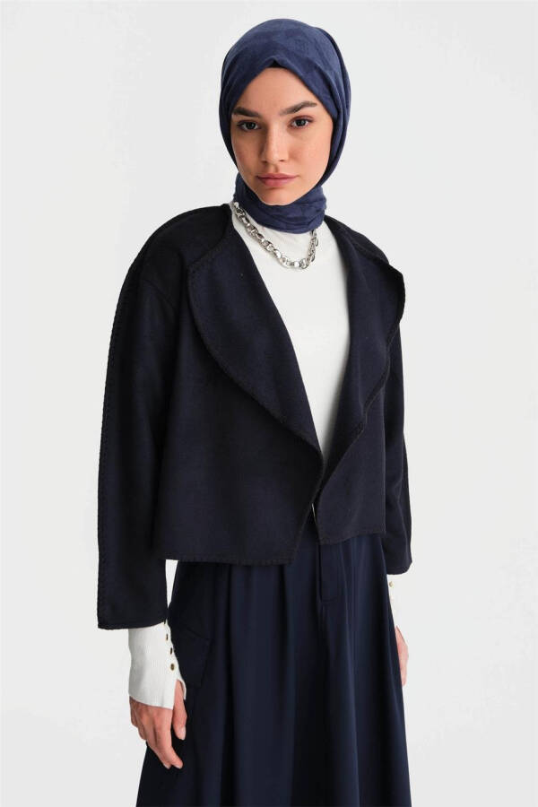 Трикотажный кардиган Armine 24K5715 темно-синий - 3