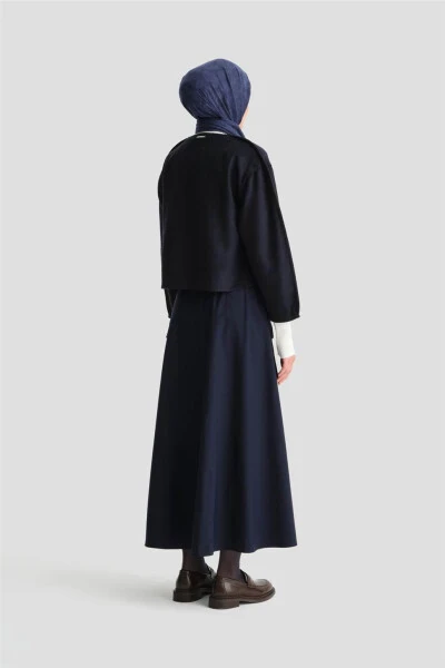 Трикотажный кардиган Armine 24K5715 темно-синий - 6