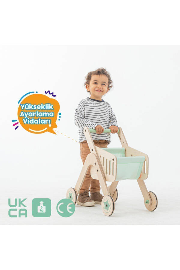 Trio Shopper | Walker - Toy Shopping Cart - 6