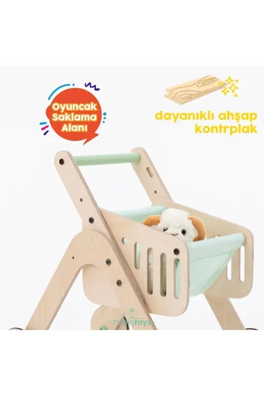 Trio Shopper | Walker - Toy Shopping Cart - 3