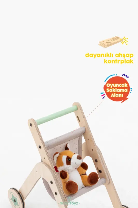 Trio Stroller | Walker - Toy Stroller - 5