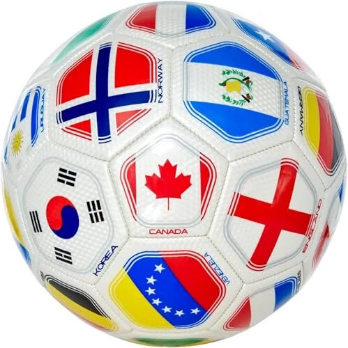 Tripact Inc World Cup World Flags Official Size 5 Soccer Ball - Tripact Inc