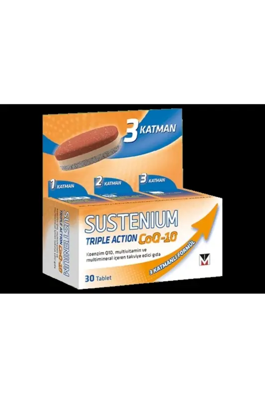 Triple Action CoQ-10 30 Tablets 8699832010152 - GENEL MARKALAR