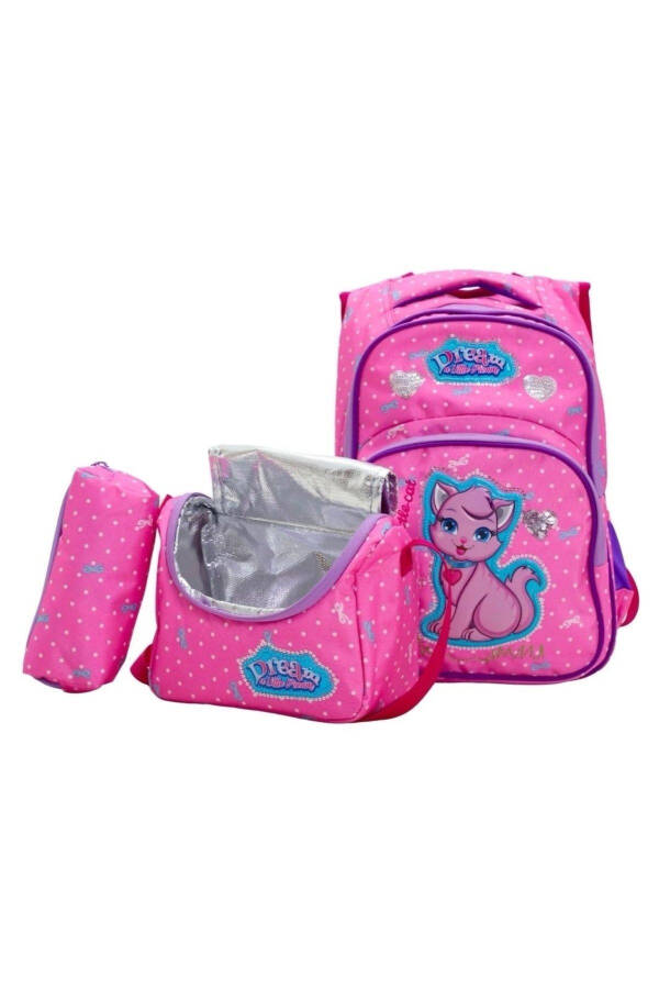 Triple Elementary School Set with Thermal Lunch Bag - 1