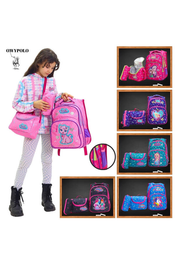 Triple Elementary School Set with Thermal Lunch Bag - 7