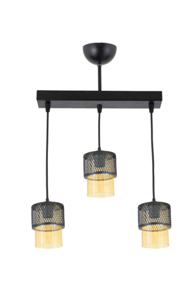 Triple Honeycomb Glass Cage Model Modern Pendant Chandelier - LAMBADAR