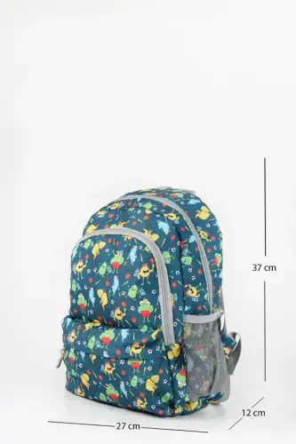 Triple School Bag Set (333)-Patterned2 - 3