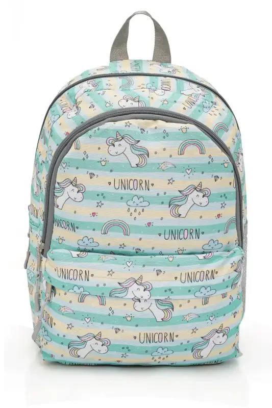 Triple School Bag Set Plcan2079 322 Unicorn Green-Unicorn Green - 5