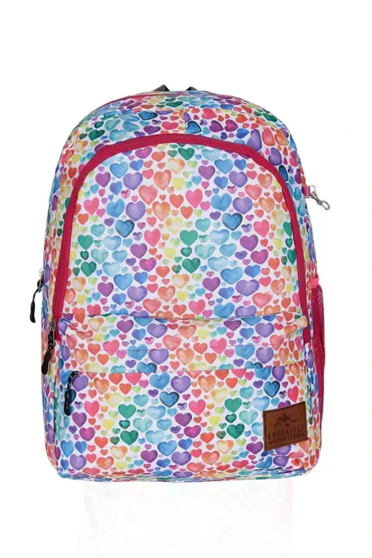 Triple School Bag Set Plcan2079 324 Colorful Heart-Colorful Heart - 2