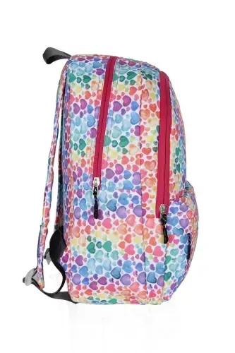 Triple School Bag Set Plcan2079 324 Colorful Heart-Colorful Heart - 3
