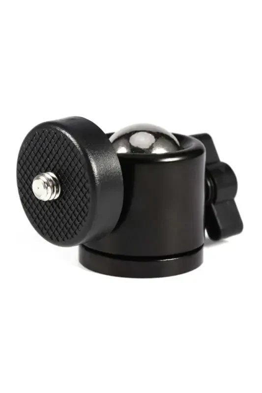 Tripod Slr Kamera Va Ring Light Uchun 360 Daraja Dönebilen Metal Mafsal Aparati-360 DÖNER BAŞLİK - 4