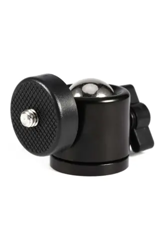 Tripod Slr Kamera Ve Ring Light Için 360 Derece Dönebilen Metal Mafsal Aparatı-360 DÖNER BAŞLIK - 4