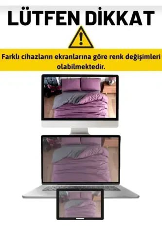 Tripolis Double Size Bedspread and Pique Dowry Set-light gray - 3