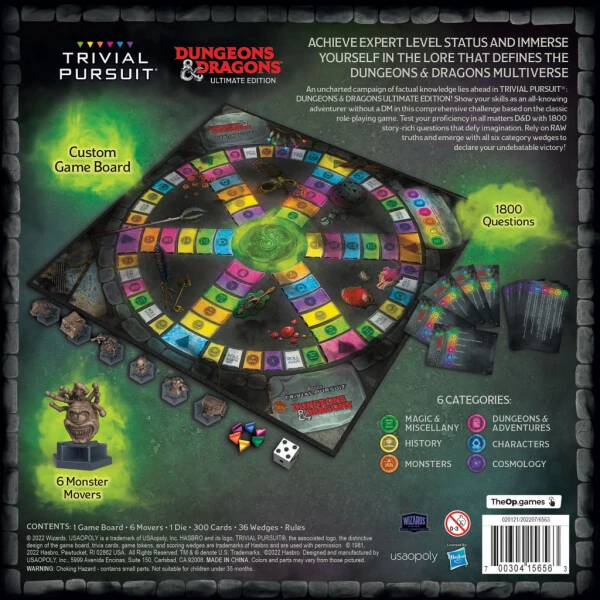 TRIVIAL PURSUIT: Подземелья и Драконы Издание Ultimate - 3