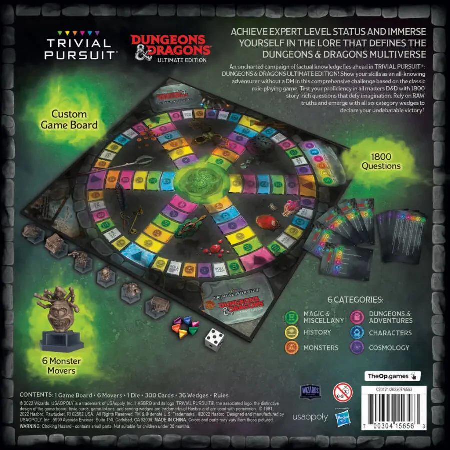 TRIVIAL PURSUIT: Подземелья и Драконы Издание Ultimate - 3
