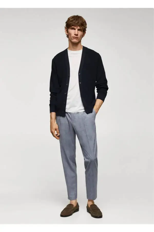 Trousers with clasp pattern - 2