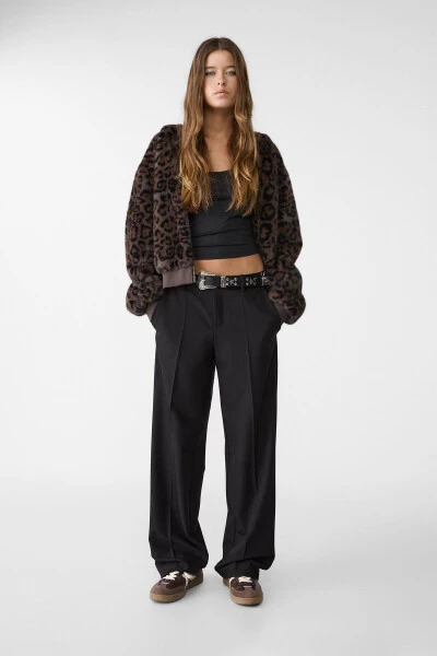Trousers with pockets - STRADIVARIUS