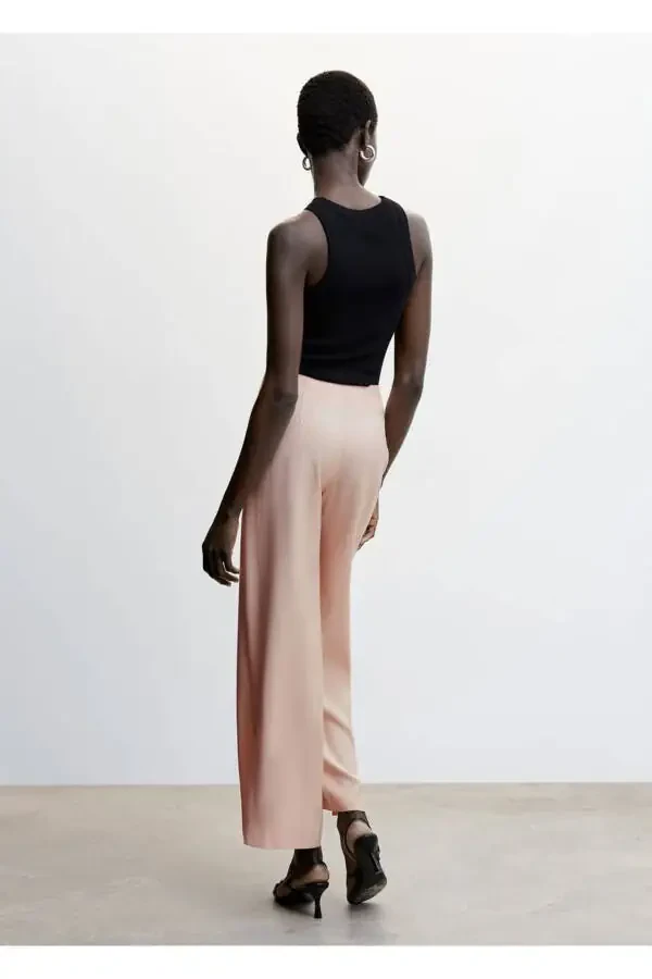 Trousers with Ripped Cuffs - 4