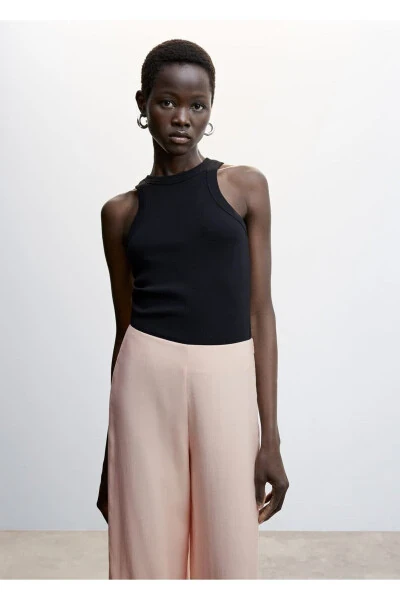 Trousers with Ripped Cuffs - 5