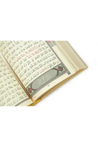 Trunk Dowry Prayer Rug Set, Shawl Suitable for Bride and Groom Trousseau Holy Quran Set (Cream) - 4