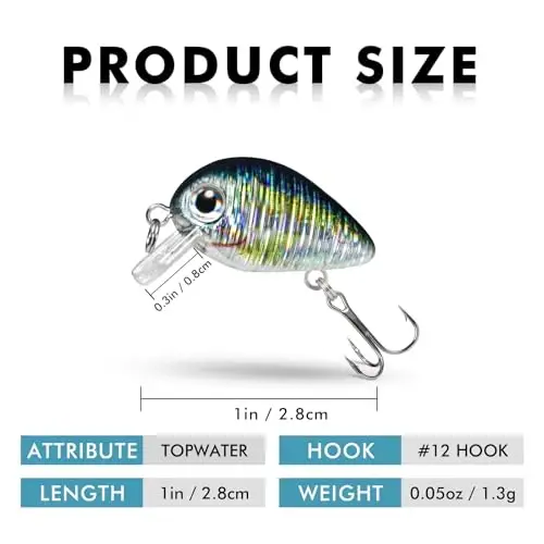TRUSCEND Easy Catch Swimmax, Ko'proq tishlash uchun sehrli shovqinli turbulent tebranuvchi va vibratsiyali harakatlar, Dyneema eng kuchli tolasidan yasalgan bo'lakli suzuvchi baliq, dam olish uchun oilaviy baliq ovlash uchun haqiqiy baliq ovlash jozibasi - 5