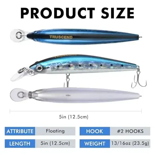 TRUSCEND Easy Catch Swimmax, Magic Noisy Turbulent Wiggling and Vibrating Actions for More Bites, Dyneema Strongest Fiber bilan bo'g'ilgan Segmentli Swimbait, Relax Family Fishing uchun jonli baliq ovlash yemi - 6