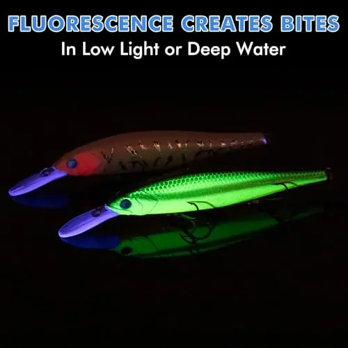 TRUSCEND Easy Catch Swimmax with BKK Hooks, Magic Noisy Wiggling and Vibrating Actions for More Bites, Lifelike Fishing Lures for Bass Trout Walleye Crappie, Strongest Dyneema Fiber Jointed Swimbaits - 5