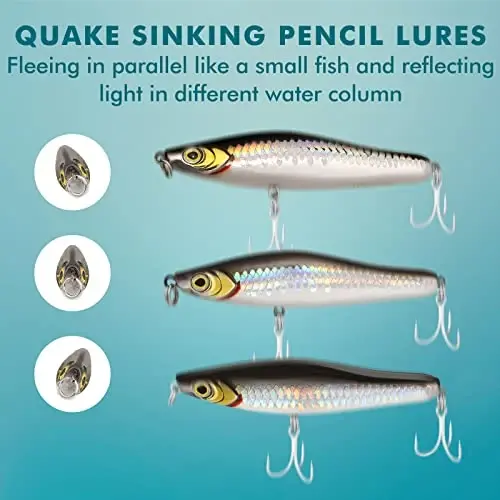 TRUSCEND Easy Catch Swimmax with BKK Hooks, Magic Noisy Wiggling and Vibrating Actions for More Bites, Lifelike Fishing Lures for Bass Trout Walleye Crappie, Strongest Dyneema Fiber Jointed Swimbaits - 4