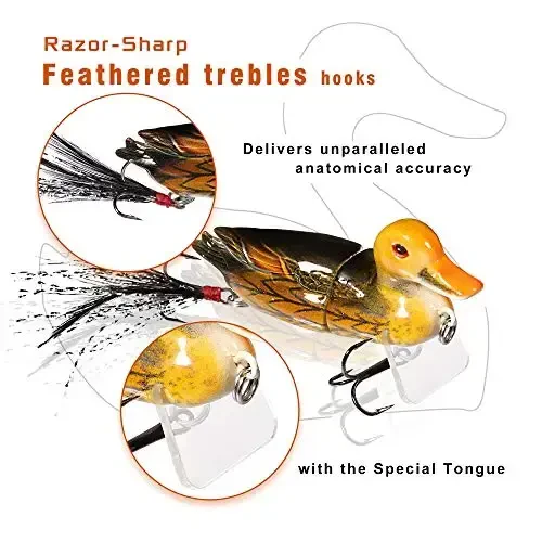 TRUSCEND Easy Catch Swimmax, Magic Noisy Turbulent Wiggling and Vibrating Actions for More Bites, Segmented Swimbait Jointed by Dyneema Strongest Fiber, Lifelike Fishing Lures for Relax Family Fishing - 4