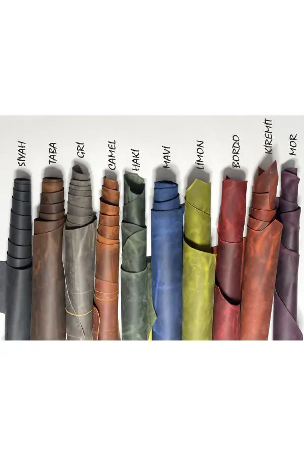 Truva Serisi Kişiselleştirilebilir El Yapımı Hakiki Deri Kartlık Deri Kart Kılıfı-gri - 6