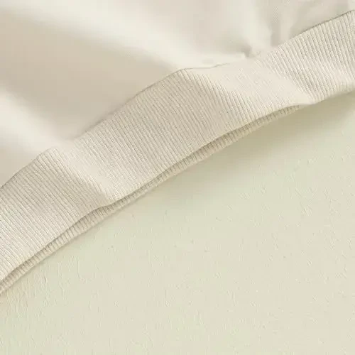 Tsseiatte Toddler Baby Boy Girl Long Sleeve Crewneck Pullover Sviter Sviter Kiyimlar Qattiq Rangli Kundalik Kiyimlar - 6