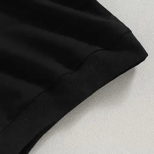 Tsseiatte Toddler Baby Boy Girl Long Sleeve Crewneck Pullover Sviter Sviterlar Qattiq Rangli Kundalik Kiyimlar - 6