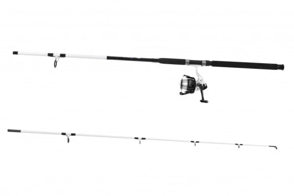 Tsunami Glass 8-inch Spinning Fishing Rod & Reel Combo, 2-Piece Rod - TSUNAMI