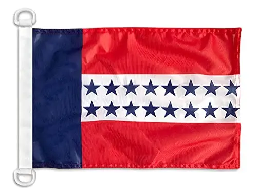 Tuamotus NAUTICAL Flag 18'' x 12'' - Tuamotus flags 30 x 45 cm. - Banner 12x18 in for boat - AZ FLAG - 4
