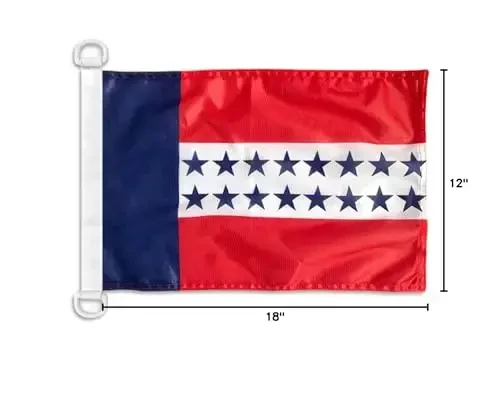 Tuamotus NAUTICAL Flag 18'' x 12'' - Tuamotus flags 30 x 45 cm. - Banner 12x18 in for boat - AZ FLAG - 4