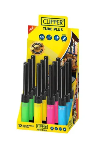 Tube Plus Kamp Piknik Mutfak İçin Büyük Çakmak 1 Adet - CLIPPER (1)