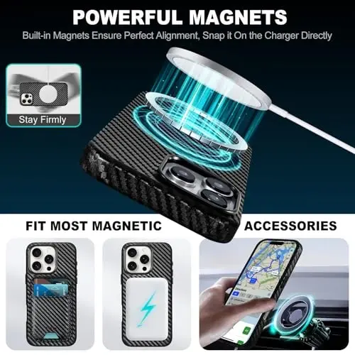 TUCCH Magnetic iPhone 16 Pro Max Case - 3