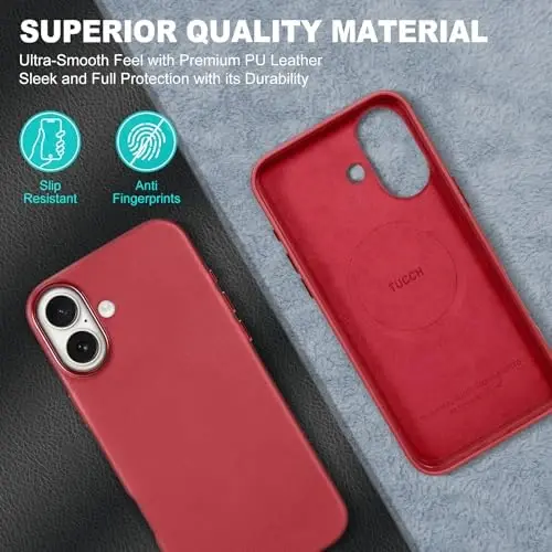 TUCCH PU charm iPhone 16 (6.1