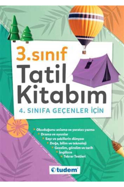 Tudem 3. Sınıf Tatil Kitabım 4. Sınıf Geçenler İçin - 2