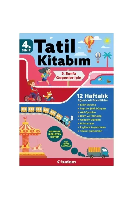 Tudem 4-sinf Ta'til Kitobim (5-SINFGA O'TQANLAR UCHUN) - 1