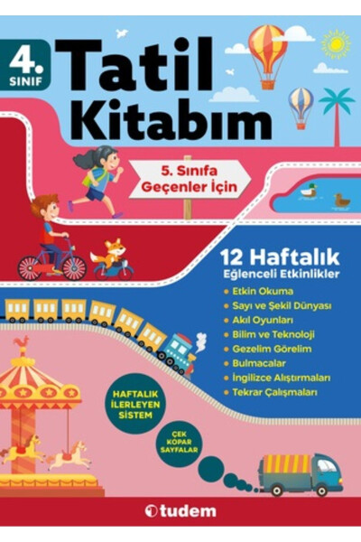 Tudem 4. Sınıf Tatil Kitabım (5. SINIFA GEÇENLER İÇİN) - 5