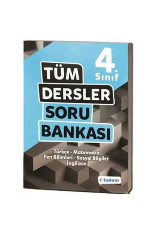 Tudem 4th Grade All Subjects Question Bank 2023 - TUDEM YAYINLARI
