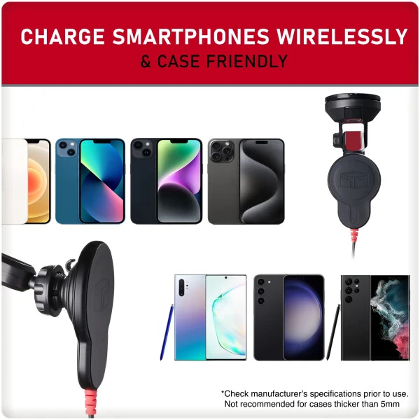 Tuff Tech 15W Mag Safe Compatible Phone Holder - 3