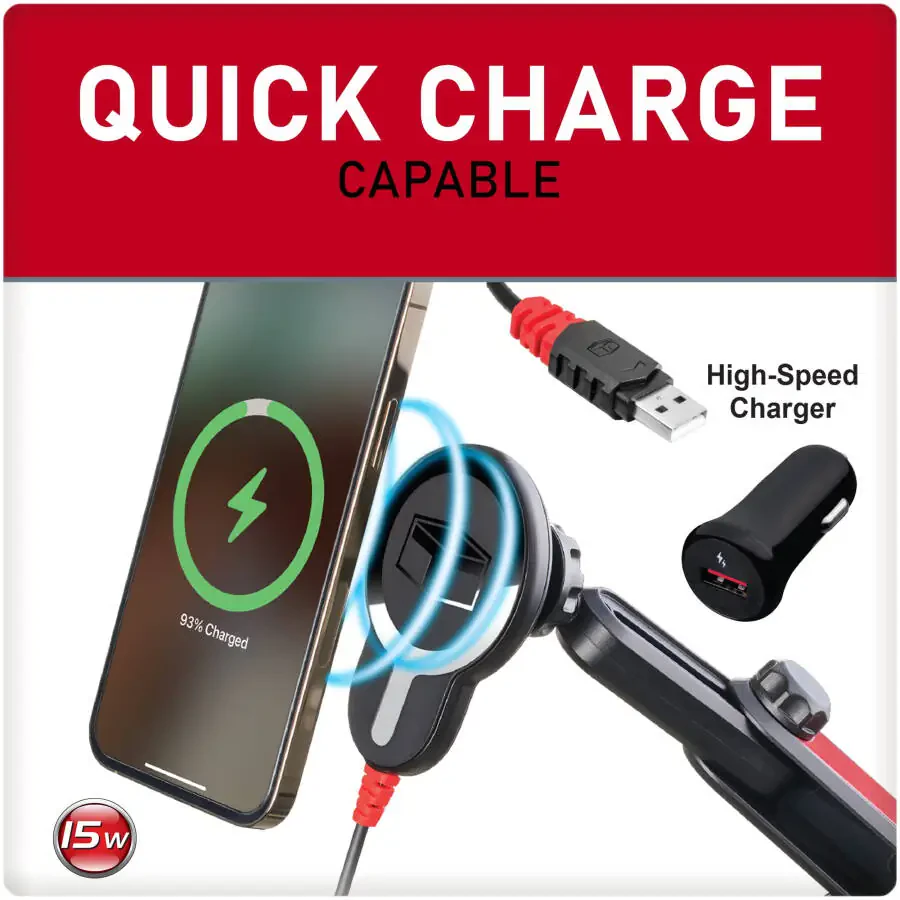 Tuff Tech 15W Mag Safe Compatible Phone Holder - 7