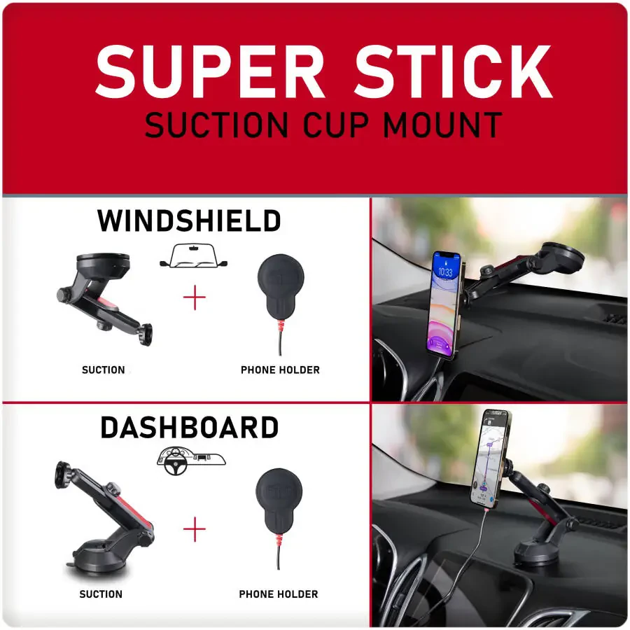 Tuff Tech 15W Mag Safe Compatible Phone Holder - 8