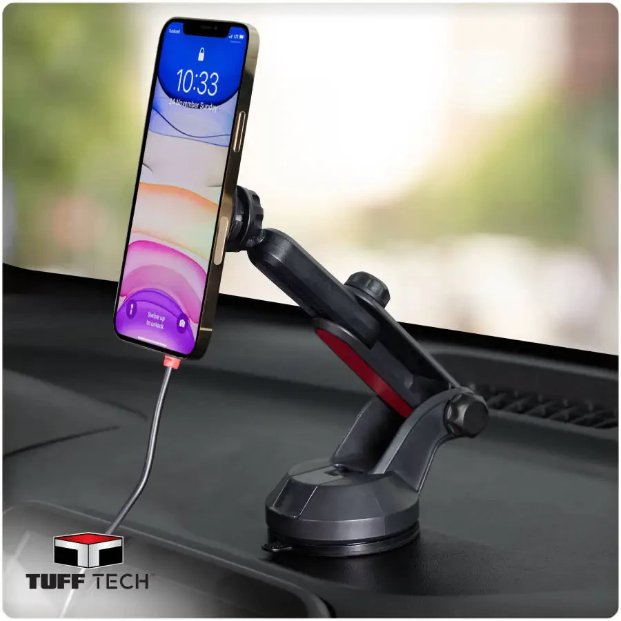 Tuff Tech 15W Mag Safe Compatible Phone Holder - 9
